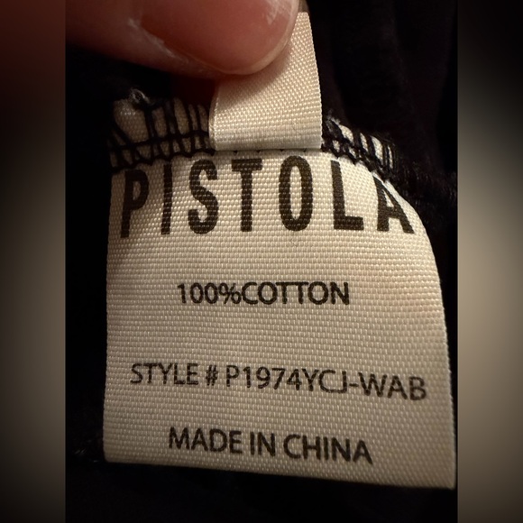 PISTOLA Decklin Shoulder Pad Sleeveless Jumpsuit In
Black size Sx - Picture 6 of 6